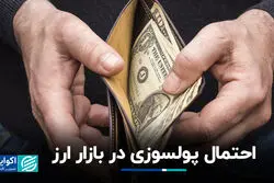 احتمال پولسوزی در بازار ارز