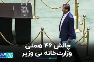 چالش 46 همتی وزارت‌خانه بی‌وزیر