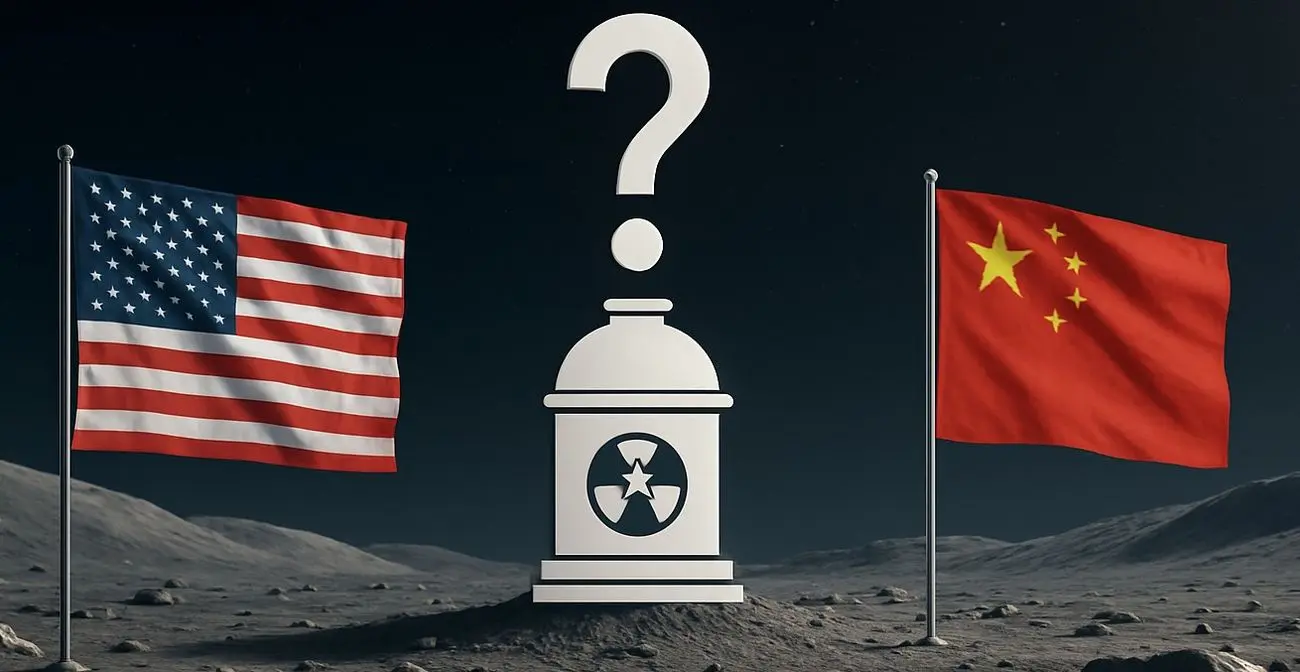 رقابت فضایی آمریکا و چین برای ساخت نیروگاه هسته‌ای در ماه