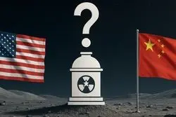 رقابت فضایی آمریکا و چین برای ساخت نیروگاه هسته‌ای در ماه