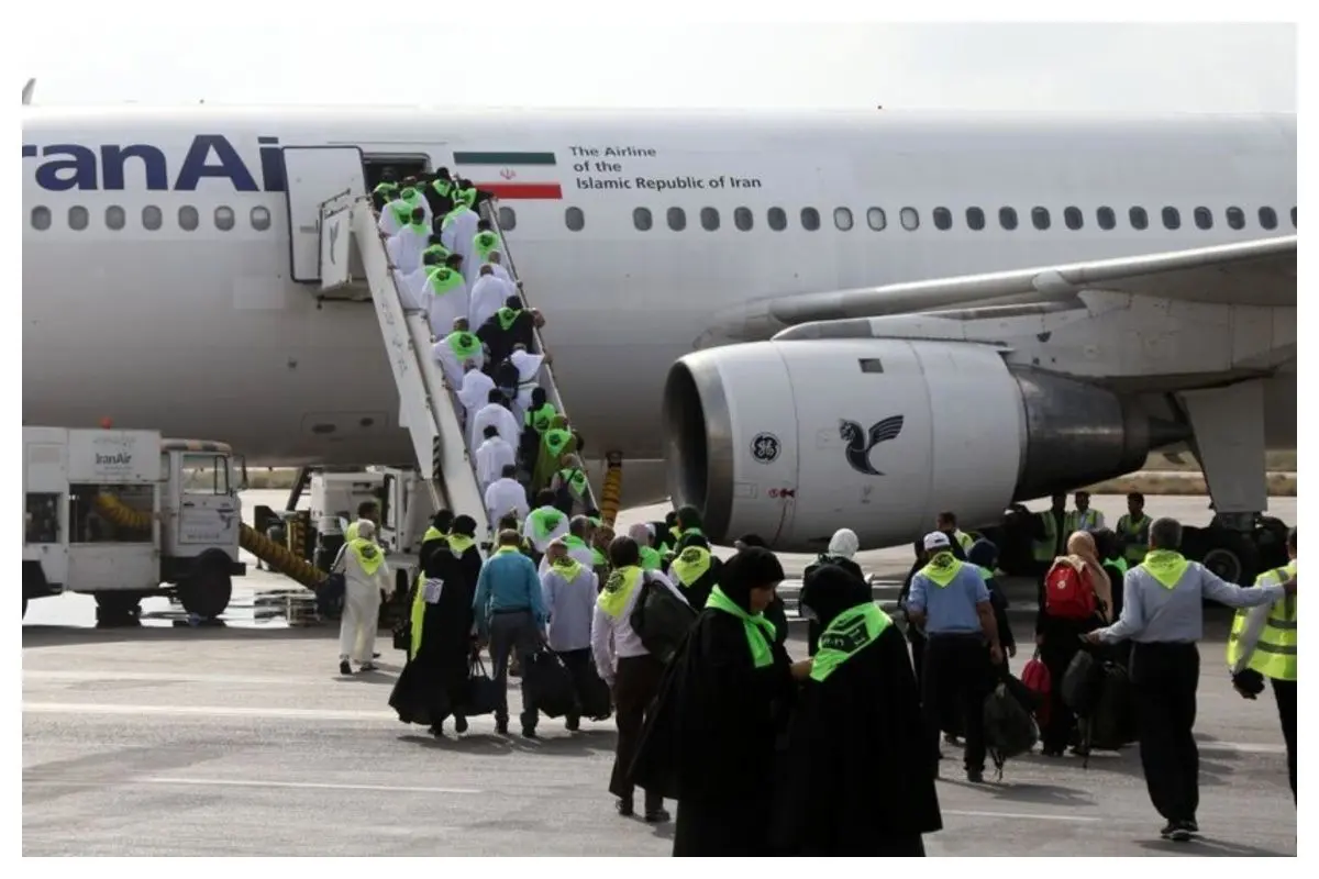 ورود اولین پرواز مستقیم حجاج پس از آتش‌بس به کشورمان