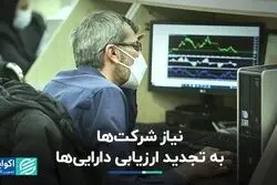 نیاز شرکت‌ها به تجدید ارزیابی دارایی‌ها