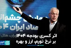 اثر کسری بودجه 1404 بر نرخ تورم، ارز و بهره