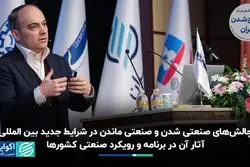 چالش‌های صنعتی شدن و صنعتی ماندن در شرایط جدید بین‌المللی