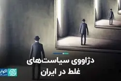 دژاووی سیاست‌های غلط در ایران