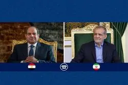  السیسی در گفت‌وگو با پزشکیان خواستار خویشتن‌داری طرف‌ها شد؛ رییس جمهور: آمریکا به دنبال حل مسئله نیست 