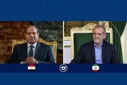  السیسی در گفت‌وگو با پزشکیان خواستار خویشتن‌داری طرف‌ها شد؛ رییس جمهور: آمریکا به دنبال حل مسئله نیست 