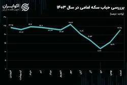 نیم‌سکه رکورد زد/ چرا ربع سکه و سکه گرمی جا ماندند؟