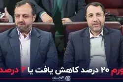 تورم 20 درصد کاهش یافت یا 2 درصد؟