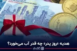 هدیه «روز پدر» چقدر آب می‌خورد؟