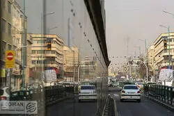 آلودگی تهران زیر برف و باران / زور بارش‌ها کم بود