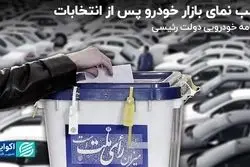 قطب نمای بازار خودرو پس از انتخابات/ کارنامه خودرویی دولت رئیسی