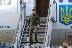 زلنسکی وارد آمریکا شد