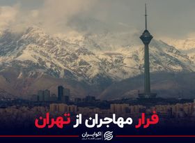 فرار مهاجران از تهران