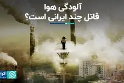 آلودگی هوا در ایران چند نفر را کشته است؟
