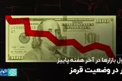  دلار در وضعیت قرمز