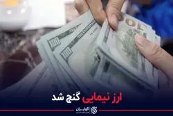 ارز نیمایی گم شد