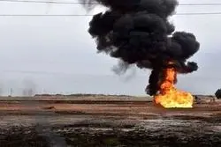 جزئیاتی از سرقت و آتش‌سوزی لوله انتقال نفت عسلویه