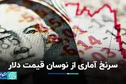 سرنخ آماری از نوسان قیمت دلار 