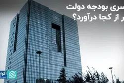 کسری بودجه دولت سر از کجا درآورد؟
