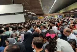 ورود مدیریت بحران شهرداری به تجمعات انبوه

