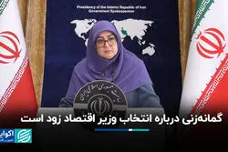 مهاجرانی: گمانه‌زنی درباره انتخاب وزیر اقتصاد زود است