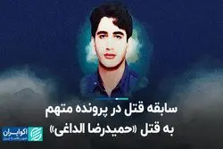  سابقه قتل در پرونده متهم به قتل «حمیدرضا الداغی»