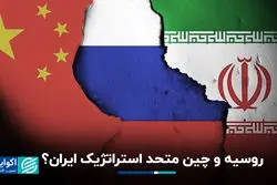روسیه و چین متحد استراتژیک ایران؟