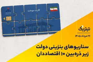 سناریوهای بنزینی دولت زیر ذره‌بین ۱۰ اقتصاددان/نسخه اقتصاددانان برای اصلاح مصرف