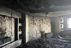 گزارش حریق در یک برج مسکونی در شهرک خرازی