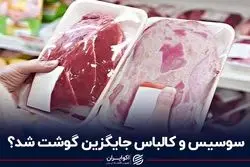 سوسیس و کالباس جایگزین گوشت شد؟