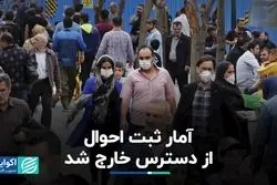 آمار سازمان ثبت احوال از دسترس خارج شد