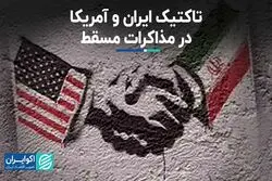 تاکتیک ایران و آمریکا در مذاکرات مسقط