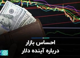 احساس بازار درباره آینده دلار