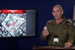 سخنگوی ارتش اسرائیل: امشب نیز مانند یک‌سال گذشته به حملات در خاورمیانه ادامه می‌دهیم