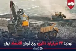 تهدید ۲۲ میلیارد دلاری بیخ گوش اقتصاد ایران