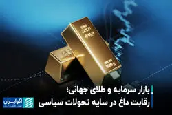 بازار سرمایه و طلای جهانی؛ رقابت داغ در سایه تحولات سیاسی