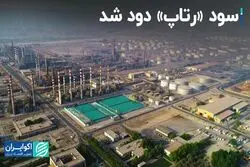 سود «رتاپ» دود شد