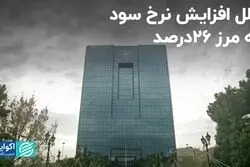 علل افزایش نرخ سود به مرز 26 درصد