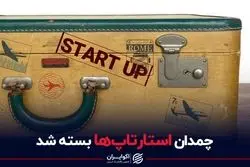 چمدان استارتاپ‌ها بسته شد