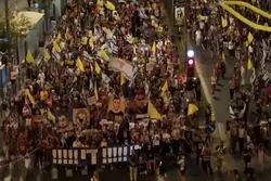 تظاهرات گسترده شهرک‌نشینان علیه نتانیاهو/ جنگ را پایان دهید