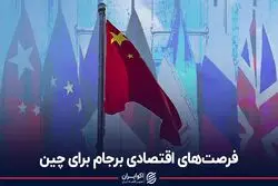 فرصت‌های اقتصادی برجام برای چین