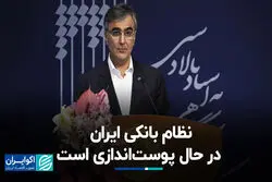 فرزین: نظام بانکی ایران در حال پوست‌اندازی است