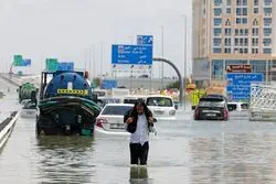 ببینید/ سیل گسترده در دبی