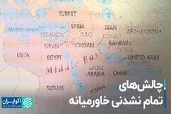 چالش‌های تمام‌نشدنی خاورمیانه