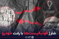 شارژ فوتبالیست ها با رانت خودرو