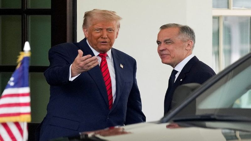 خط‌ونشان عجیب ترامپ پیش از دیدار با نخست‌وزیر کانادا
