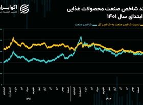 چشم‌انداز صنعت محصولات غذایی در سال 1403/ عقب ماندگی 84 درصدی غذایی‌ها در سال گذشته!