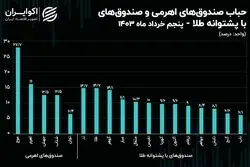 حباب صندوق موج از 27 درصد عبور کرد / صعود سود مؤثر سالانه اخزا به بیش از 37 درصد