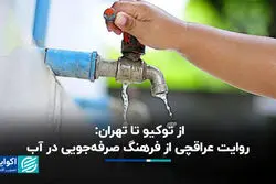 نصف آب تهران هدر می‌رود؟